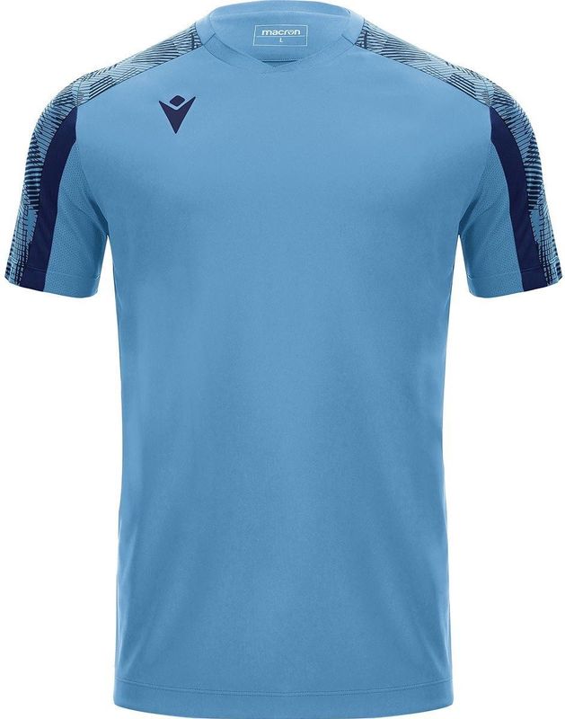 Macron Gede Shirt Korte Mouw Heren - Hemelsblauw / Marine | Maat: 3XL