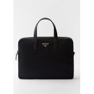 Prada - Tessile - Laptop Sleeve - Zwart - Nylon