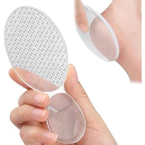 Nano Glass Foot File - Figuur 8 Ruwe en gladde eeltverwijderaar - Voetexfoliator - Professioneel pedicure-instrument - Voetverzorging - Draagbaar - Gemakkelijk te gebruiken en schoon te maken