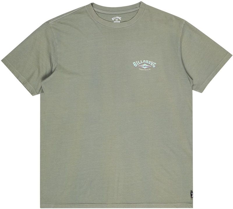 Billabong - Arch Wave Wash - T-shirt - Olijfgroen