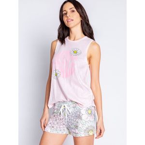 P.J. SALVAGE CO. Pyjamashorts Smiley Blooms