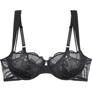 Triumph - Palina Moonlight Kiss - Balconette Bh - Zwart - 100% Polyamide
