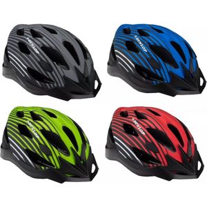 Dunlop Fietshelm (Maat L / 58-61 CM) Biking Accessoire, Veiligheidshelm, Mountainbiking, - Multicolor