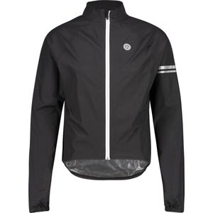 AGU Fiets Regenjack Essential Heren - Zwart - L