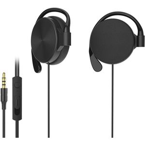 Allecto plus - Bekabelde clip-on-ear hoofdtelefoon met microfoon en oproepcontroller - 3,5 mm dubbele interface - Voor desktopcomputer - Gemakkelijke communicatie