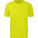 Jako Organic T-Shirt Heren - Lime | Maat: XL