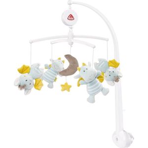 Fehn Muziekmobiel Little Castle 40 Cm Wit/lichtblauw