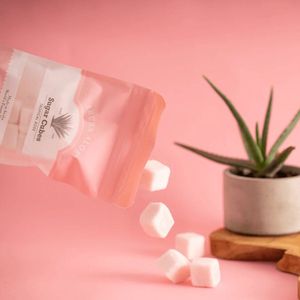 Aruba Aloe Tropical Rose Sugar Cubes | Exfolieert en voedt de huid | 6 Stuks