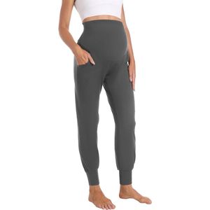 Zwangerschapsbroek Dames - Casual Joggingbroek met Hoge Taille en Stretch