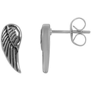 iXXXi-Jewelry-Angel wings-Zilver-dames-Oorbellen-One size