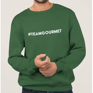 Foute Kerst Trui Groen #TeamGourmet XS