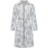 Rebelle - Silver Frost - Badjas - Grijs - Fleece - Rits