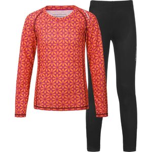 Tenson Sportshirt - Maat 158  - Unisex - oranje/roze/zwart