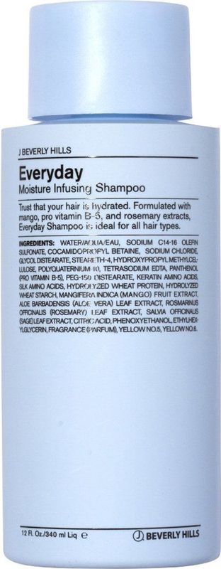 J Beverly Hills Blue Everyday Shampoo 340 ml