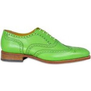 VanPalmen Quirey Nette schoenen - heren veterschoen - groen - goodyear-maakzijze - topkwaliteit