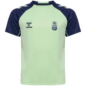 Hummel Ud Las Palmas 24/25 Training Korte Mouw T-shirt Junior Groen 128 cm Jongens,Meisjes