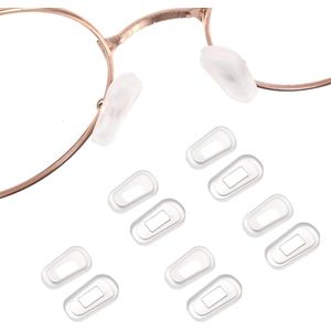 Neuspads Cover 3 mm Dikte - Transparante Siliconen - 6 Paar