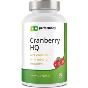 Cranberry Capsules - 60 Vcaps - PerfectBody.nl