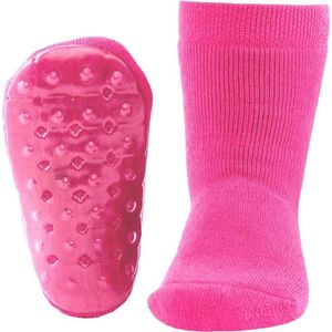 Ewers anti-slip sokken Stoppi uni fuchsia Maat: 21-22