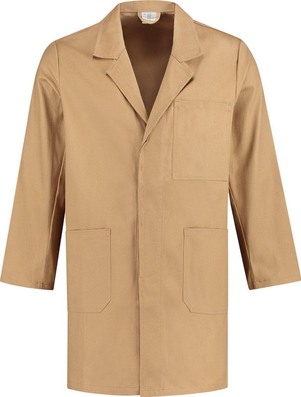 Stofjas - Kaki - 100% Katoen - Werkjas