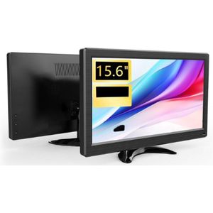 15,6 Inch Touchscreen-Display IPS-Scherm HDR FHD 1080P Pc-Display 100% sRGB 60Hz VESA Ingebouwde Luidspreker HDMI-USB-C Geschikt Voor Laptops-Pc's-Mac-Telefoons-PS4-PS5-Switch [Energieklasse A]