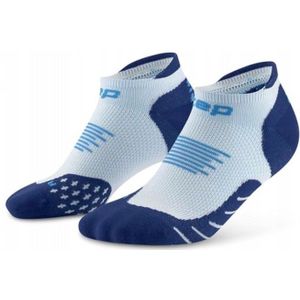 CEP Core Run 5.0 No Show Compressie Sokken Dames Lichtblauw Maat M