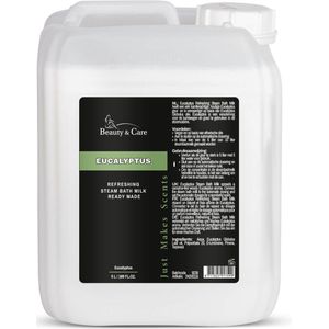 Beauty & Care - Eucalyptus stoombadmelk ready made - 5 L. new
