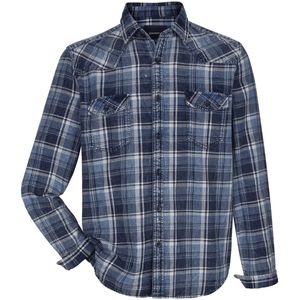 Babista herren Overhemd - 43/44 - blauw
