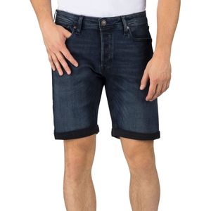 Jack & Jones - JJRick - Heren Short Broeken - Blauw - Regular Fit
