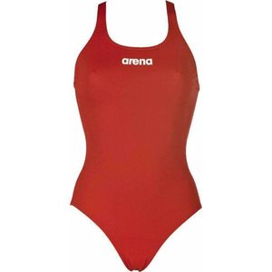 arena Solid Swim Pro One Piece Swimsuit Dames, red-white Maat DE 34 | US 30