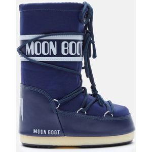 MOON BOOT ICON NYLON BLAUW Thermoboots / Snowboots / Sneeuwlaarzen Jongen - Blauw - 23-26 - (8059791061655)