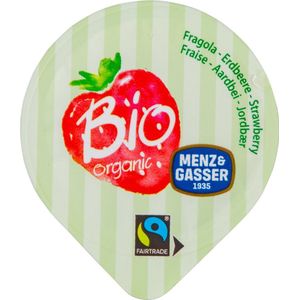 Menz&Gasser Extra Jam Assortiment Bio-FT Cup 100 Stuks 20 Gram