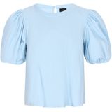 DreiMaster - Klassik - Blouse - Cyaan Blauw