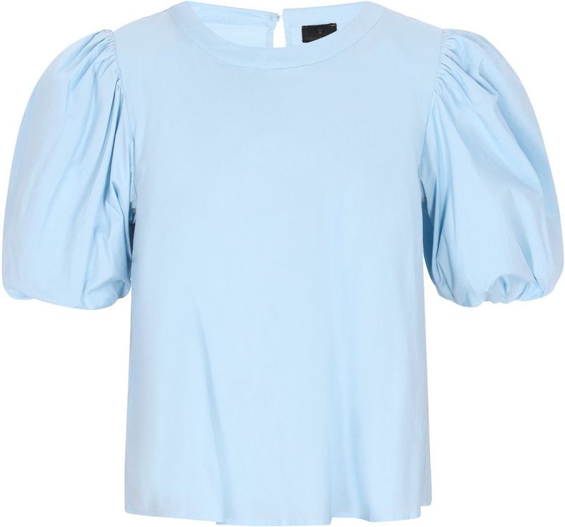 DreiMaster - Klassik - Blouse - Cyaan Blauw