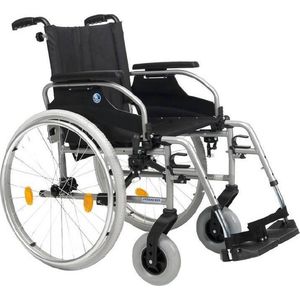 Opvouwbare Rolstoel Vermeiren D100 Zitbreedte 46 cm Inclusief Zitkussen