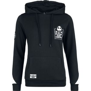 The Nightmare Before Christmas Here Comes Jack Dames Trui met capuchon - zwart/wit - S