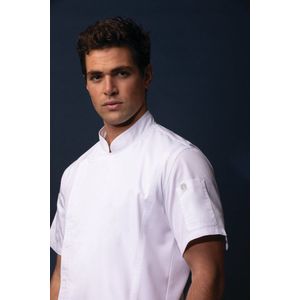 Chef Works Urban Springfield Koksbuis met Rits | Wit - Maat XL