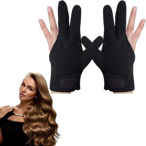 Allecto Plus - Hittebestendige handschoenen voor krultang en haarstyling - 2 stuks, professionele haargereedschap handschoenen