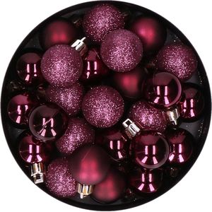 Cosy&Trendy kersballen - 20 stuks - 3cm - kunststof