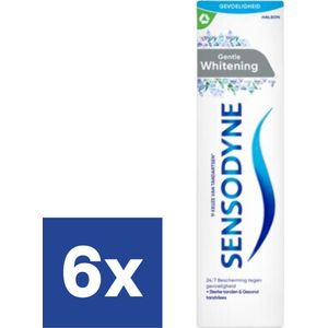 Sensodyne Tandpasta Gentle Whitening - 6 x 75 ml