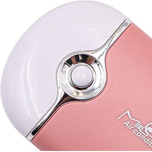 Oplaadbare Draagbare Mini Ventilator - Stil, Ideaal voor Wimper Extensions en Gel Droger