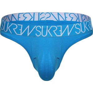 SUKREW Classic Thong Azure - MAAT XS - Heren Ondergoed - String voor Man - Mannen Thong