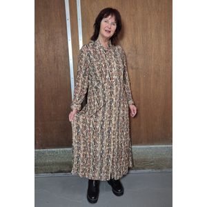 Ophilia jurk Lisa viscose dessin