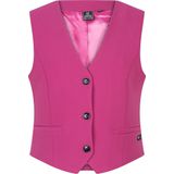 Meisjes gilet - Festival roze