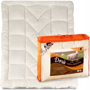 Doris Wol Koudr 220x200cm - 100% Schapenwol, Warm & Ademend