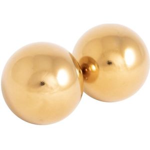 Qi Gong ballen goudkleur 40 mm