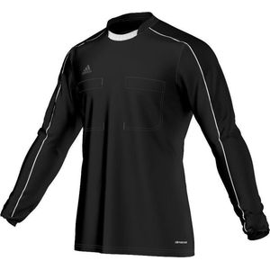 adidas Referee 16 Longsleeve Shirt Heren Sportshirt - Maat L  - Mannen - zwart/wit