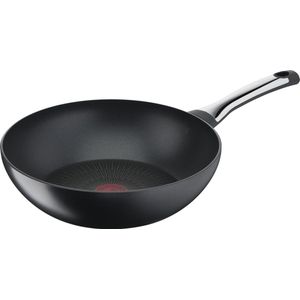 Tefal - Excellence - Wokpan - Thermo-Signal™ - Titanium Anti-Aanbaklaag - Zwart - 28 cm