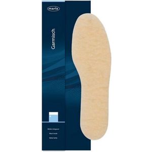 Marla Garmisch - Wollen inlegzool - Schapenwol op latex foam inlegzool - Maat 38/39