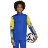 adidas - Squadra 25 - Trainingstrui - Blauw Geel - 1/4-Zip Kids